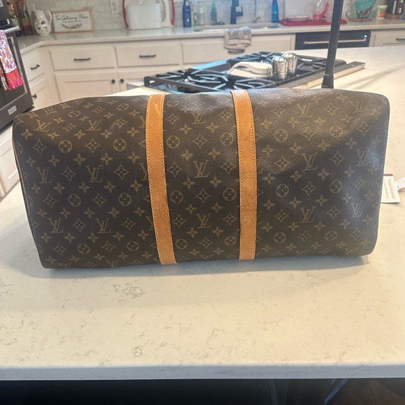 LOUIS VUITTON Monogram Keepall 55 GUC - Picture 3 of 15